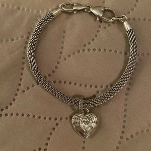 Brighton Beverly Glam 8in Bracelet and Charm